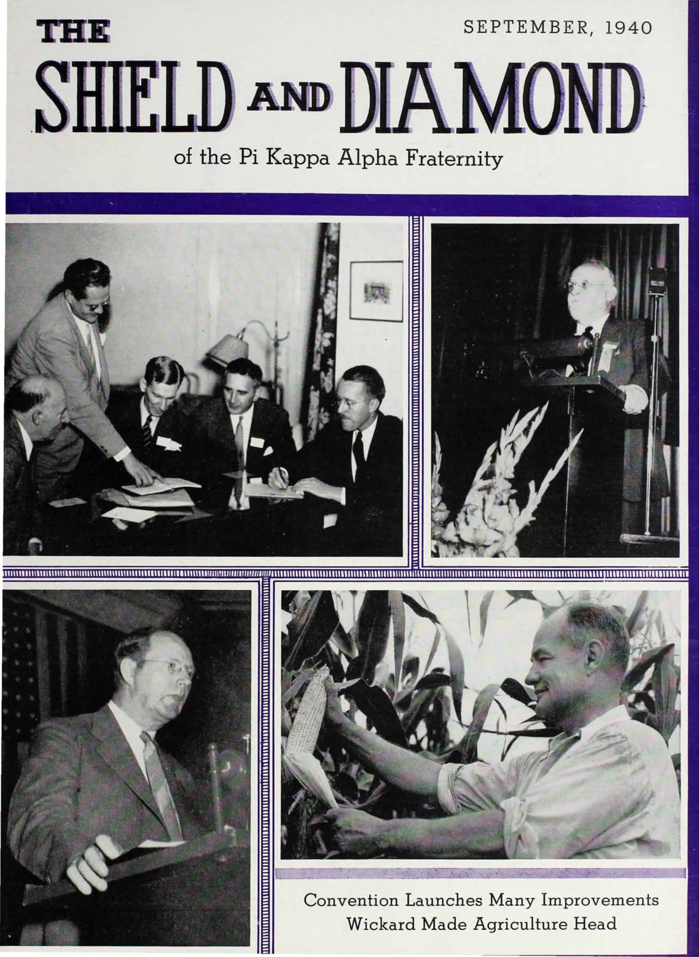 The Shield And Diamond, Vol. 50, No. 1, Front Cover